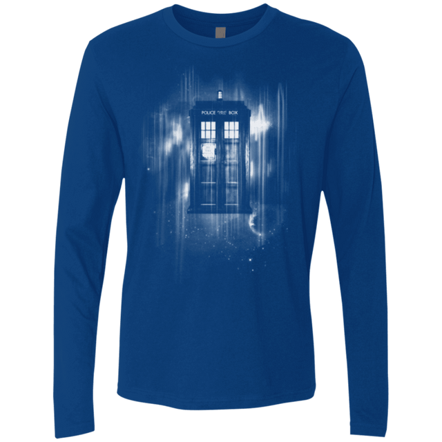 T-Shirts Royal / Small Time blur Men's Premium Long Sleeve