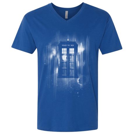 T-Shirts Royal / X-Small Time blur Men's Premium V-Neck