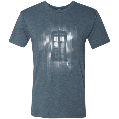 T-Shirts Indigo / Small Time blur Men's Triblend T-Shirt