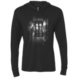 T-Shirts Vintage Black / X-Small Time blur Triblend Long Sleeve Hoodie Tee