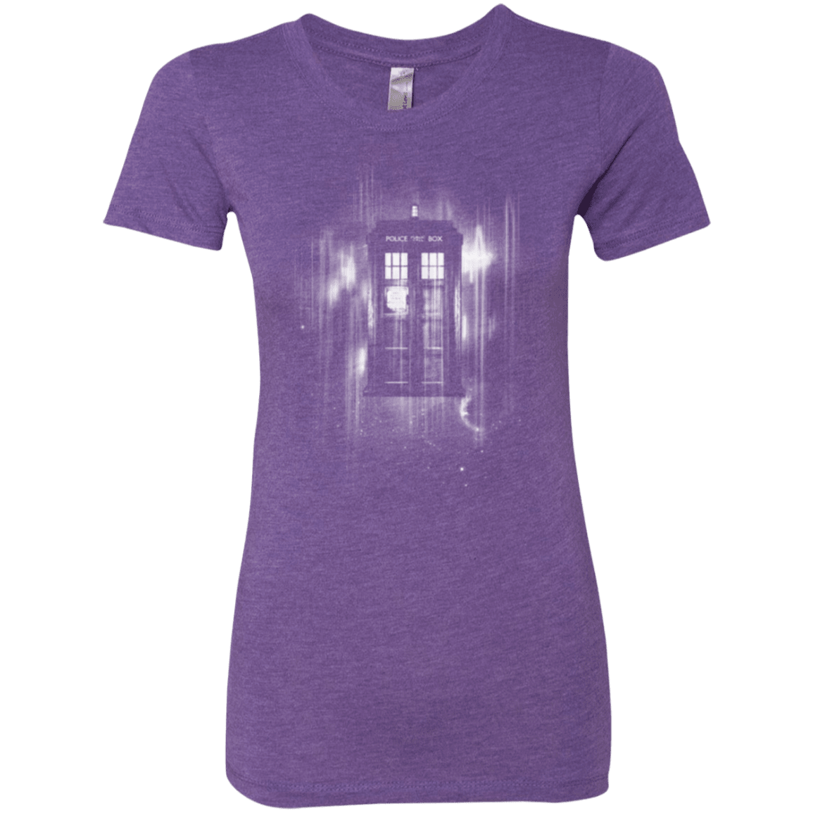 T-Shirts Purple Rush / Small Time blur Women's Triblend T-Shirt