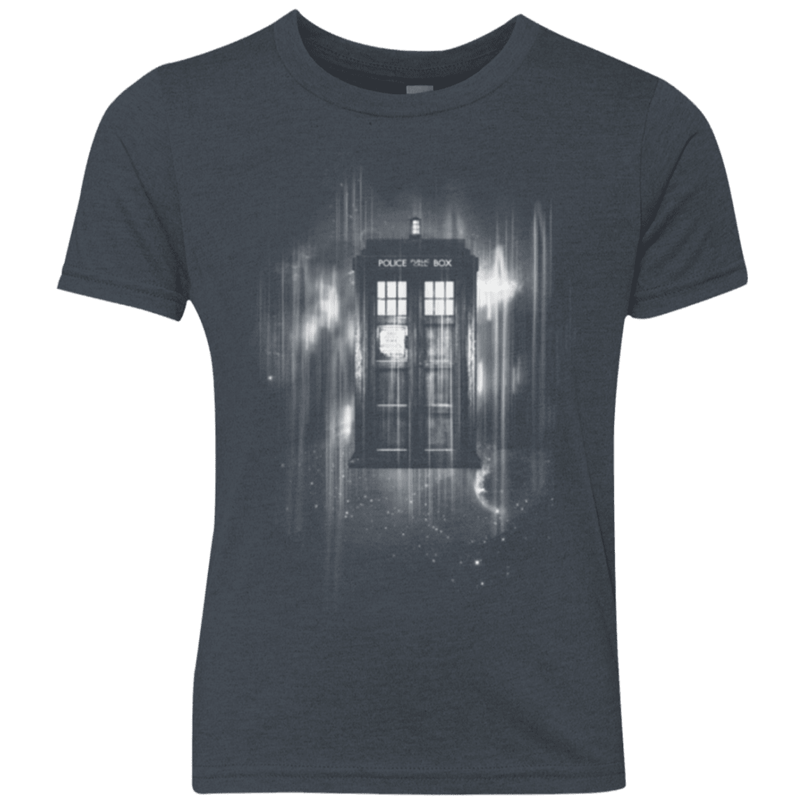 T-Shirts Vintage Navy / YXS Time blur Youth Triblend T-Shirt