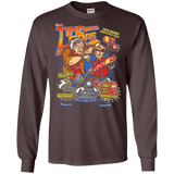 T-Shirts Dark Chocolate / S Time Loops Men's Long Sleeve T-Shirt