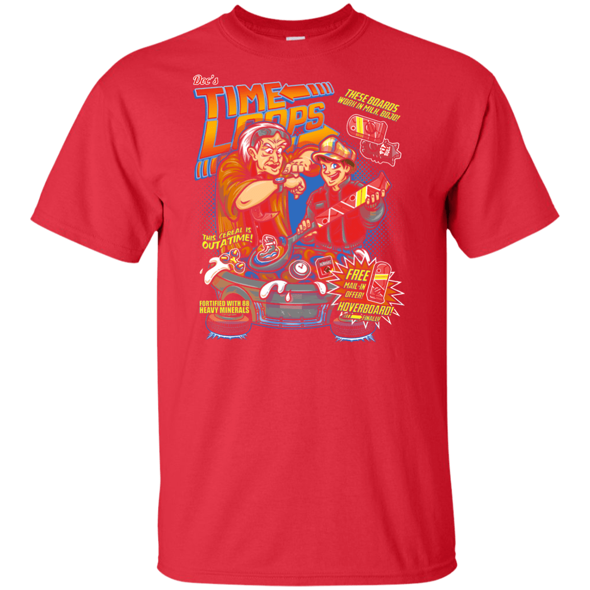T-Shirts Red / XLT Time Loops Tall T-Shirt