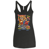 T-Shirts Vintage Black / X-Small Time Loops Women's Triblend Racerback Tank