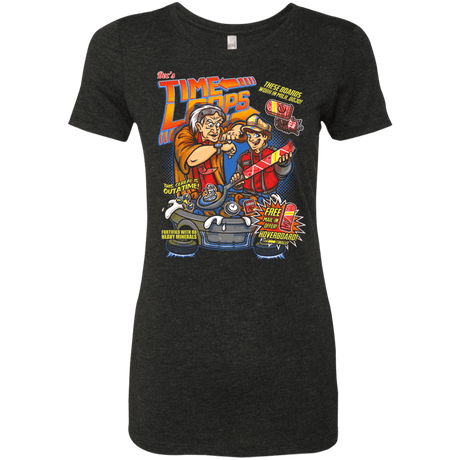 T-Shirts Vintage Black / S Time Loops Women's Triblend T-Shirt