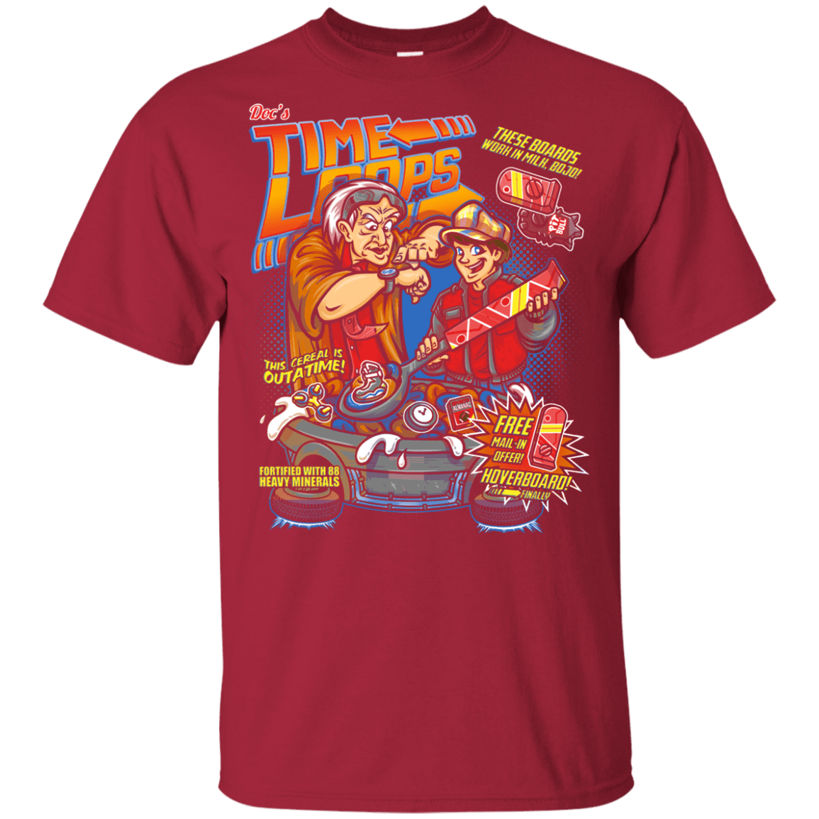 T-Shirts Cardinal / YXS Time Loops Youth T-Shirt