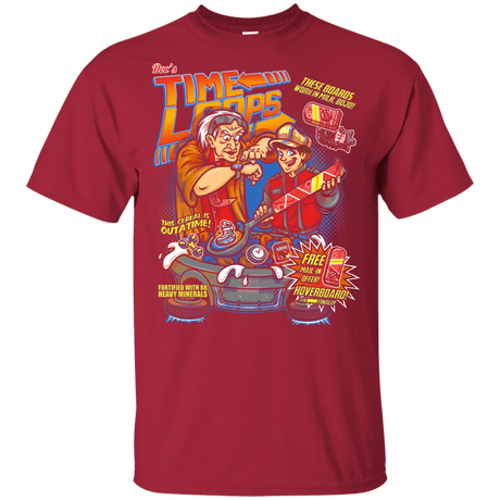 T-Shirts Cardinal / YXS Time Loops Youth T-Shirt