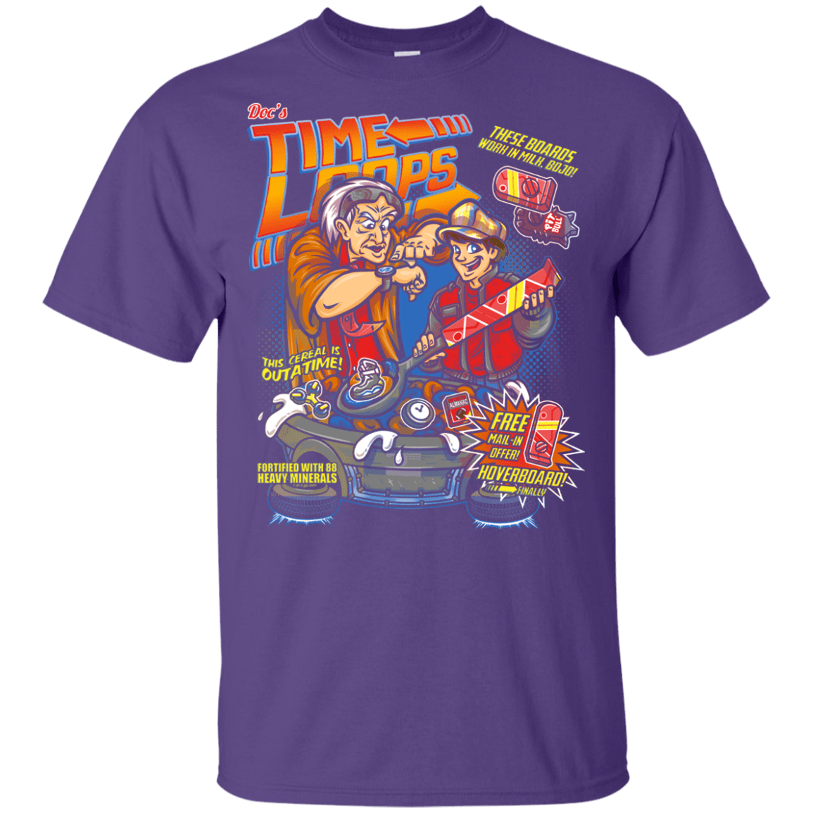 T-Shirts Purple / YXS Time Loops Youth T-Shirt