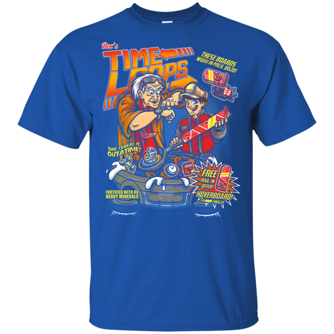 T-Shirts Royal / YXS Time Loops Youth T-Shirt