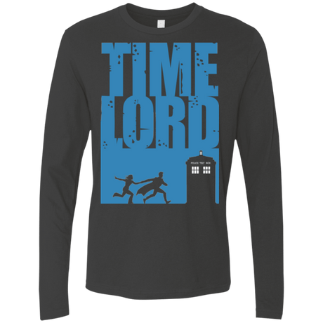 T-Shirts Heavy Metal / Small Time Lord Allons-y! Men's Premium Long Sleeve