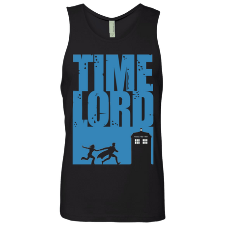 T-Shirts Black / Small Time Lord Allons-y! Men's Premium Tank Top