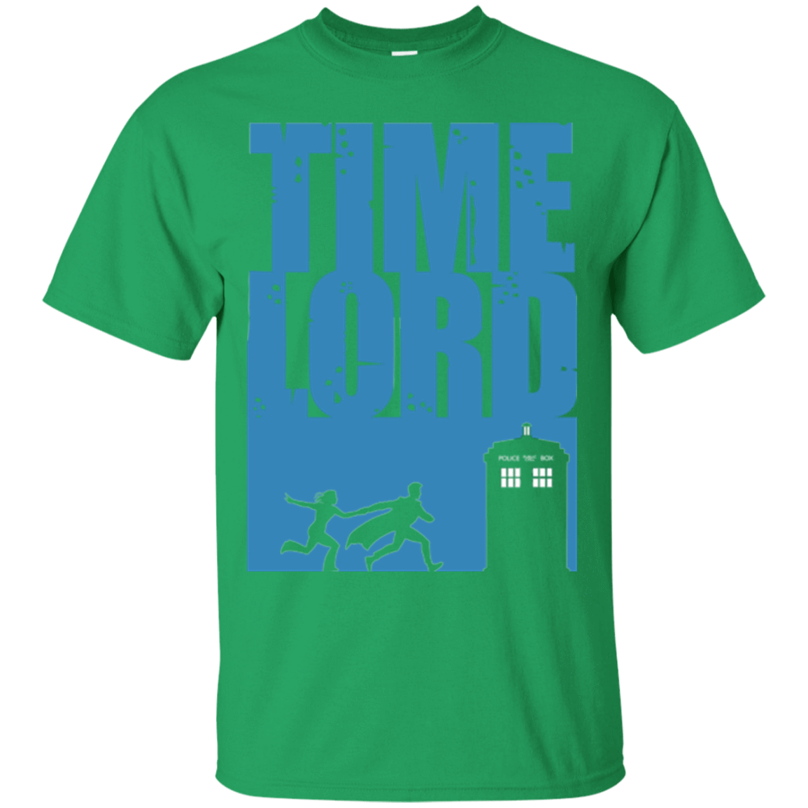 T-Shirts Irish Green / Small Time Lord Allons-y! T-Shirt