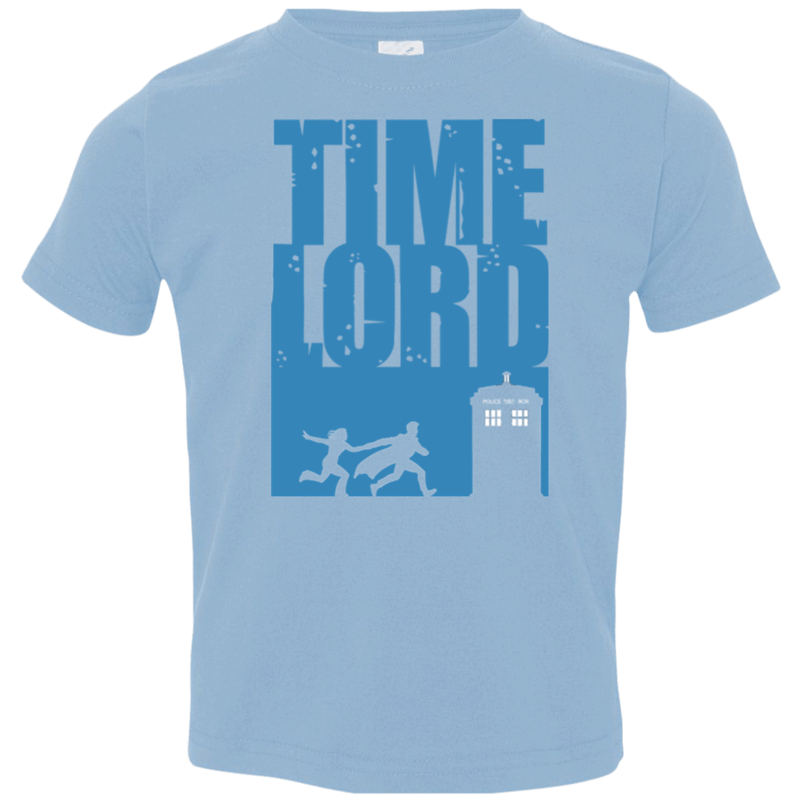 T-Shirts Light Blue / 2T Time Lord Allons-y! Toddler Premium T-Shirt