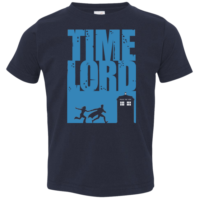 T-Shirts Navy / 2T Time Lord Allons-y! Toddler Premium T-Shirt