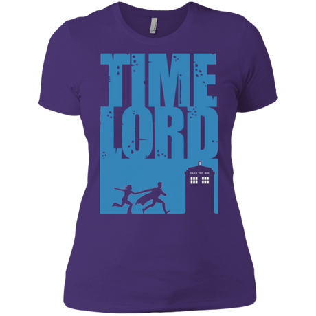 T-Shirts Purple / X-Small Time Lord Allons-y! Women's Premium T-Shirt