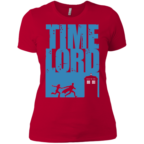 T-Shirts Red / X-Small Time Lord Allons-y! Women's Premium T-Shirt