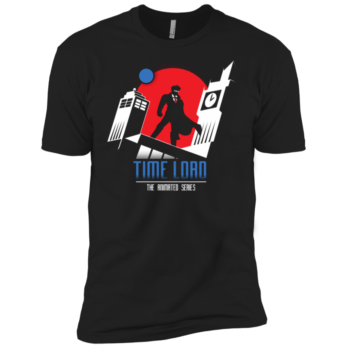 T-Shirts Black / YXS Time Lord Animated Series Boys Premium T-Shirt