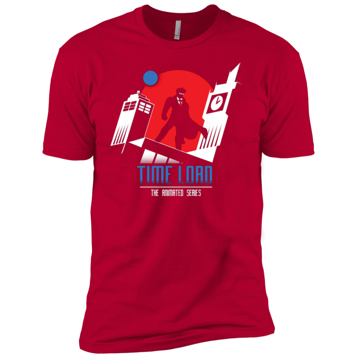 T-Shirts Red / YXS Time Lord Animated Series Boys Premium T-Shirt