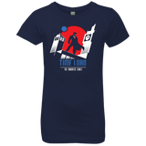 T-Shirts Midnight Navy / YXS Time Lord Animated Series Girls Premium T-Shirt