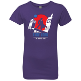 T-Shirts Purple Rush / YXS Time Lord Animated Series Girls Premium T-Shirt