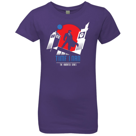 T-Shirts Purple Rush / YXS Time Lord Animated Series Girls Premium T-Shirt