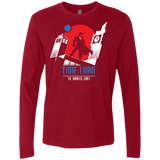 T-Shirts Cardinal / Small Time Lord Animated Series Men's Premium Long Sleeve