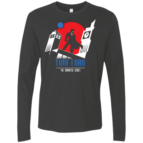T-Shirts Heavy Metal / Small Time Lord Animated Series Men's Premium Long Sleeve