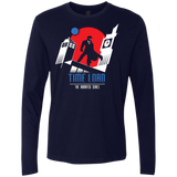 T-Shirts Midnight Navy / Small Time Lord Animated Series Men's Premium Long Sleeve