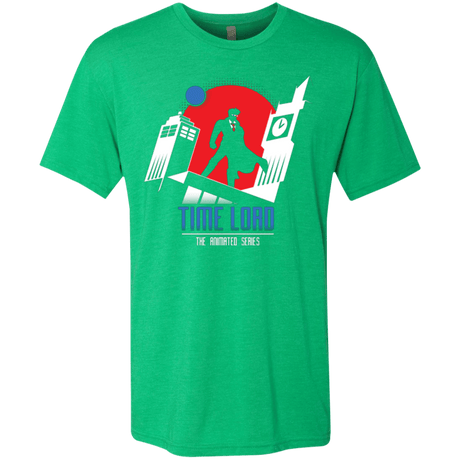 T-Shirts Envy / Small Time Lord Animated Series Men's Triblend T-Shirt