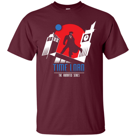 T-Shirts Maroon / Small Time Lord Animated Series T-Shirt