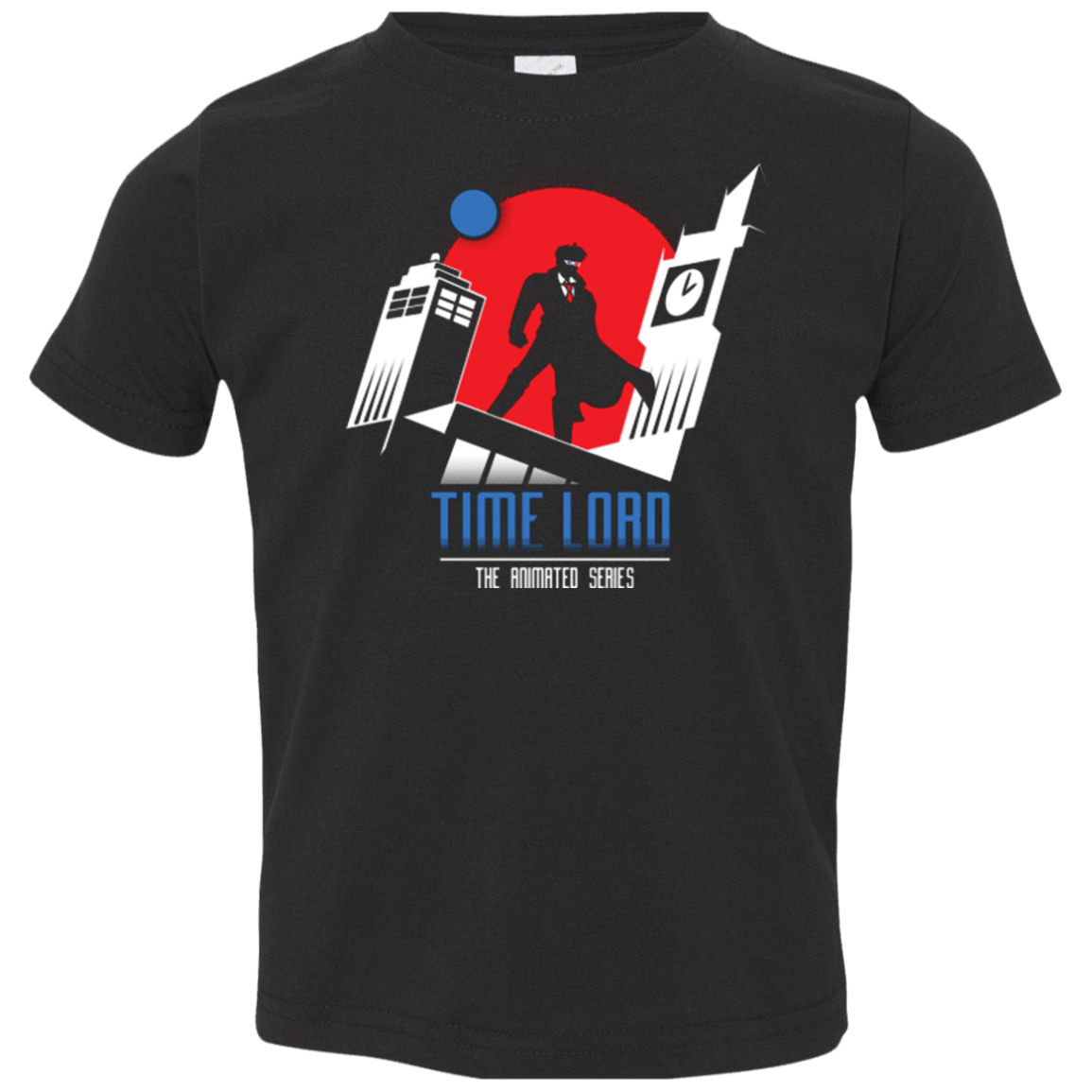 T-Shirts Black / 2T Time Lord Animated Series Toddler Premium T-Shirt