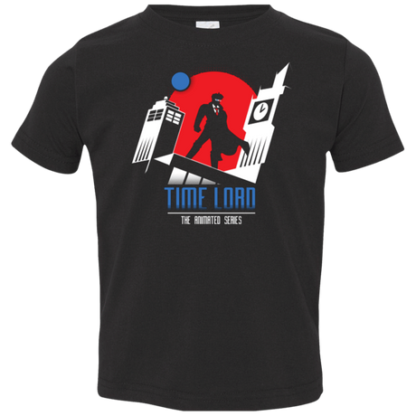 T-Shirts Black / 2T Time Lord Animated Series Toddler Premium T-Shirt