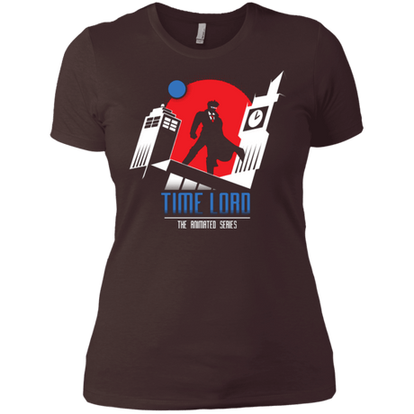 T-Shirts Dark Chocolate / X-Small Time Lord Animated Series Women's Premium T-Shirt