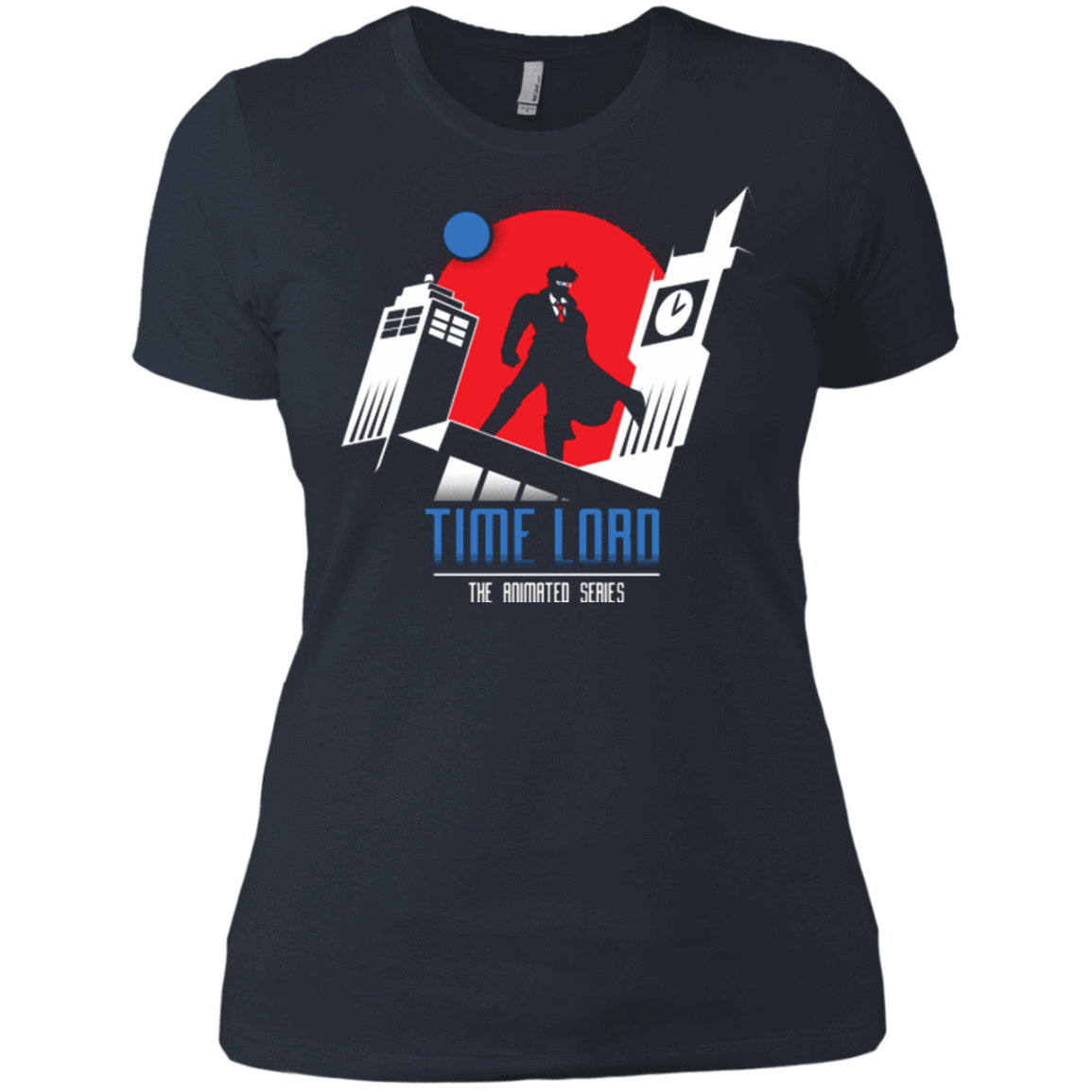 T-Shirts Indigo / X-Small Time Lord Animated Series Women's Premium T-Shirt
