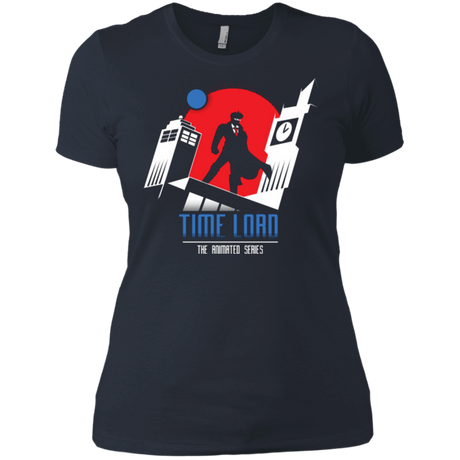 T-Shirts Indigo / X-Small Time Lord Animated Series Women's Premium T-Shirt