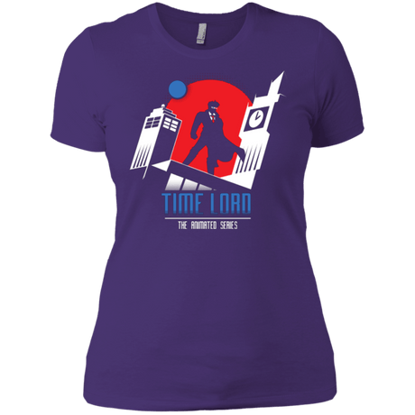T-Shirts Purple / X-Small Time Lord Animated Series Women's Premium T-Shirt