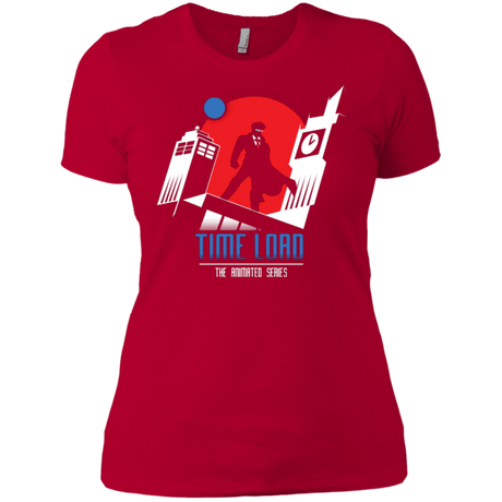 T-Shirts Red / X-Small Time Lord Animated Series Women's Premium T-Shirt