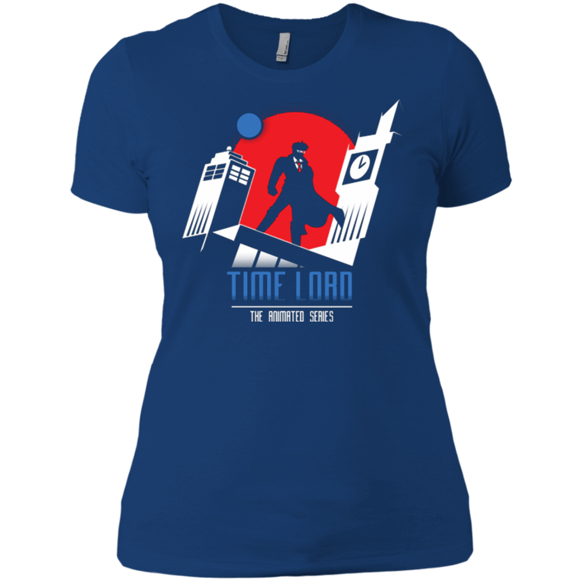 T-Shirts Royal / X-Small Time Lord Animated Series Women's Premium T-Shirt