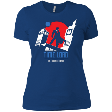 T-Shirts Royal / X-Small Time Lord Animated Series Women's Premium T-Shirt
