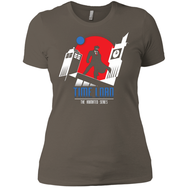 T-Shirts Warm Grey / X-Small Time Lord Animated Series Women's Premium T-Shirt