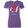 T-Shirts Purple Rush / Small Time Lord Animated Series Women's Triblend T-Shirt