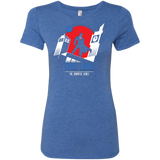 T-Shirts Vintage Royal / Small Time Lord Animated Series Women's Triblend T-Shirt