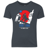 T-Shirts Vintage Navy / YXS Time Lord Animated Series Youth Triblend T-Shirt