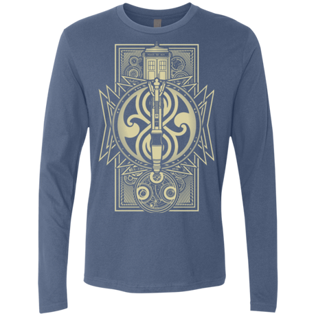 T-Shirts Indigo / Small Time Lord Association Men's Premium Long Sleeve