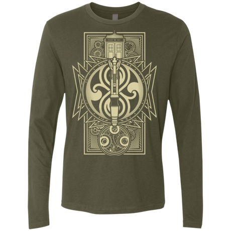 T-Shirts Military Green / Small Time Lord Association Men's Premium Long Sleeve