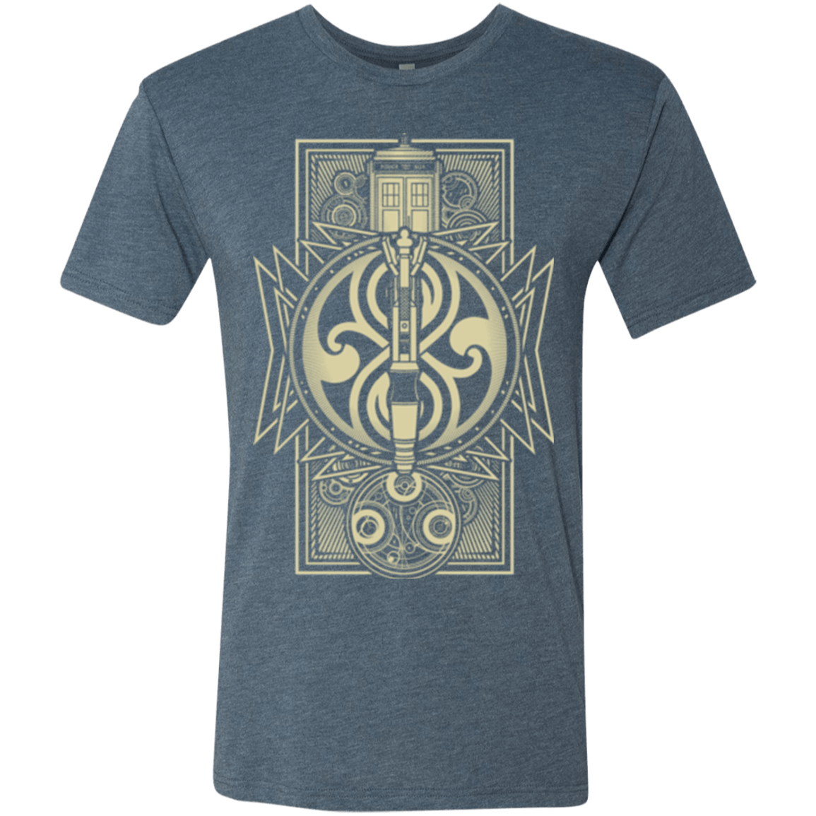 T-Shirts Indigo / Small Time Lord Association Men's Triblend T-Shirt