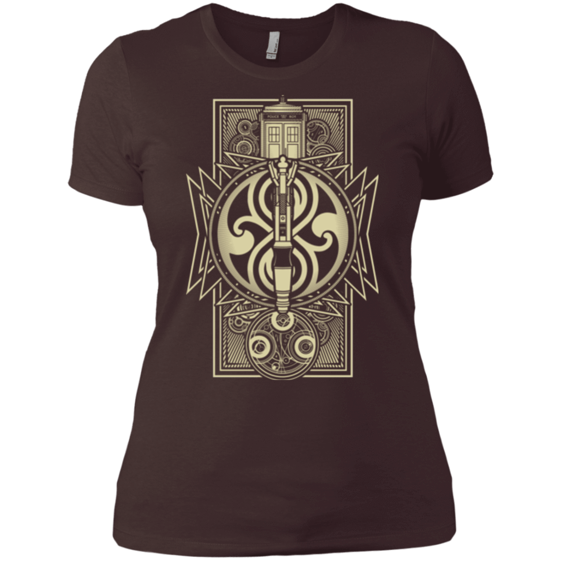 T-Shirts Dark Chocolate / X-Small Time Lord Association Women's Premium T-Shirt