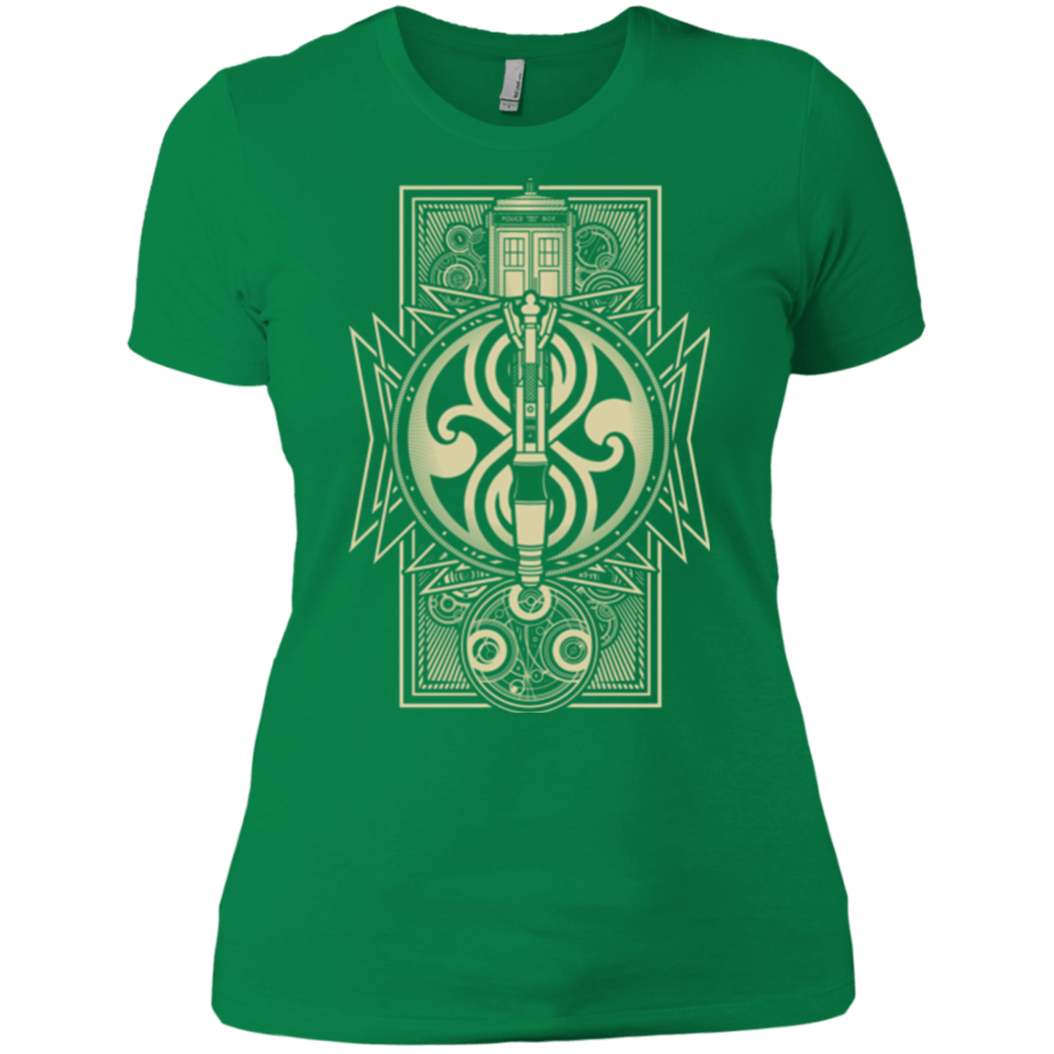 T-Shirts Kelly Green / X-Small Time Lord Association Women's Premium T-Shirt