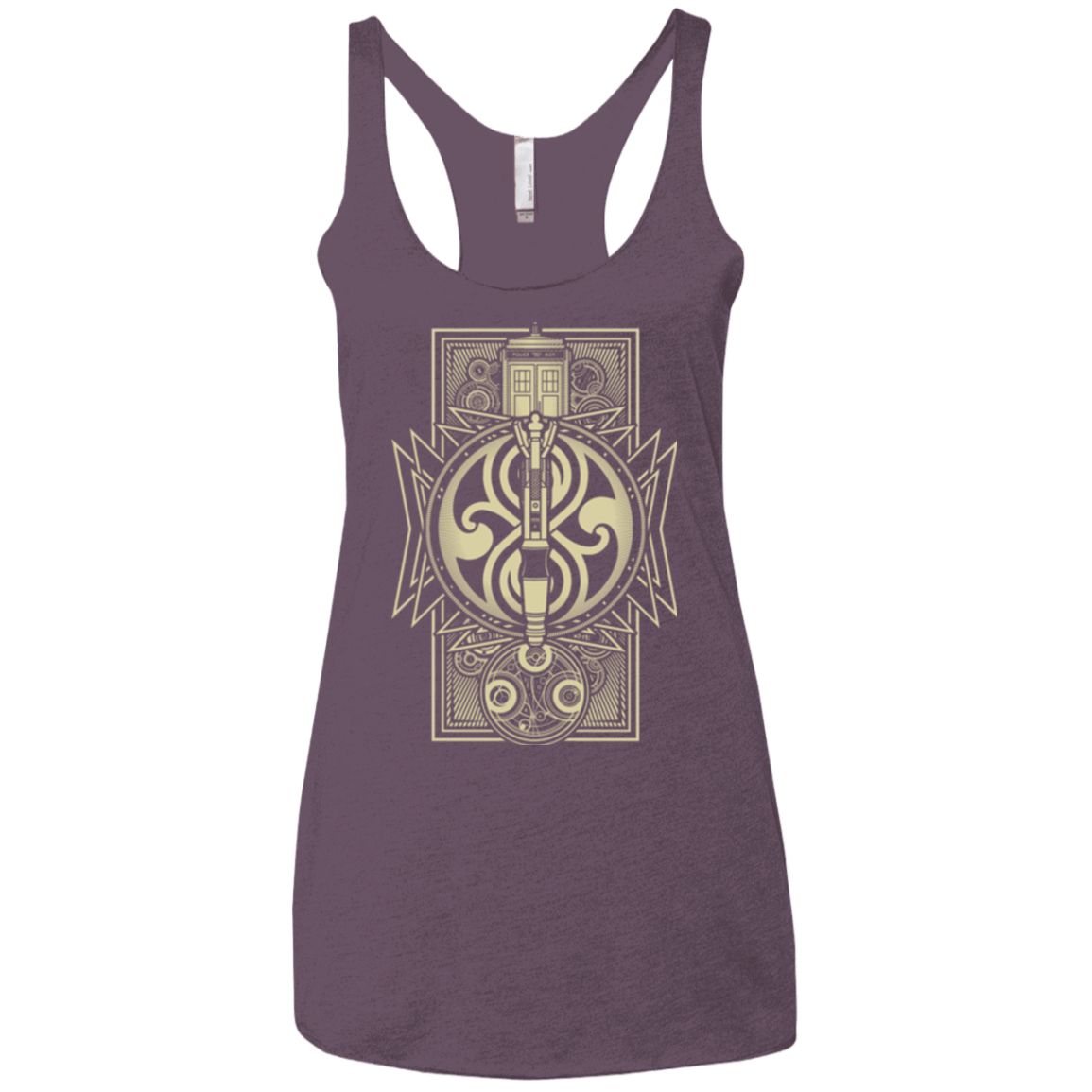 T-Shirts Vintage Purple / X-Small Time Lord Association Women's Triblend Racerback Tank